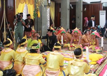 Ritual Mendirikan Tiang Ayu, Pertanda Berlangsungnya Pesta Rakyat