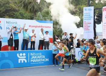 Kualitas Hydration Partner di Jakarta Marathon 2023 Diapresiasi PB PASI