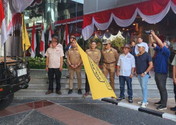 Sandiaga Uno Resmi Melepas Rombongan Sulawesi Tribute to Camel Trophy 2024