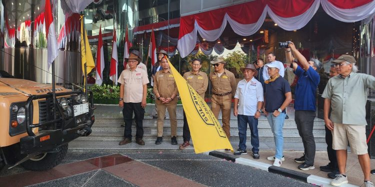 Sandiaga Uno Resmi Melepas Rombongan Sulawesi Tribute to Camel Trophy 2024