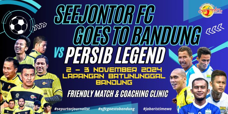 Jajal Kekuatan Persib Legend, Seejontor FC Goes To Bandung